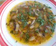 Ciorba de legume, cu ciuperci champignon-13