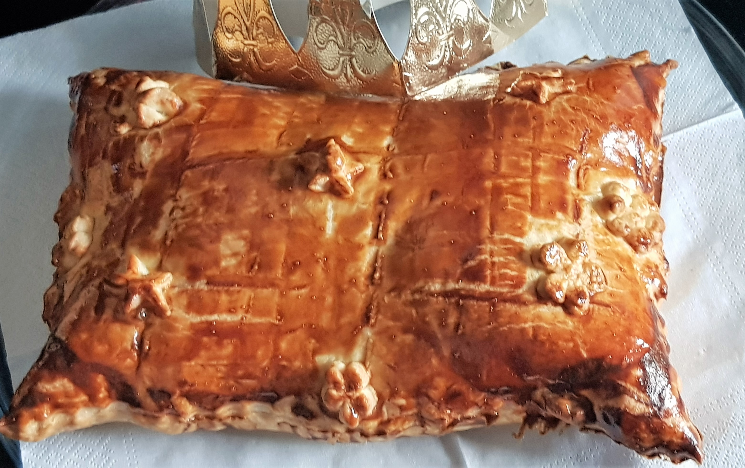 Desert placinta cu ciocolata / Galette des rois