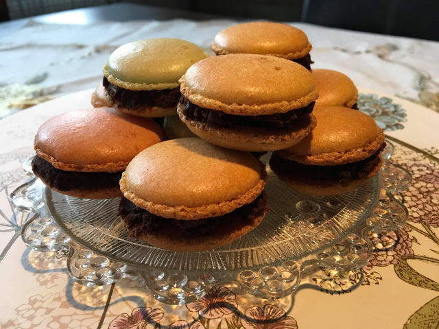 Desert macarons