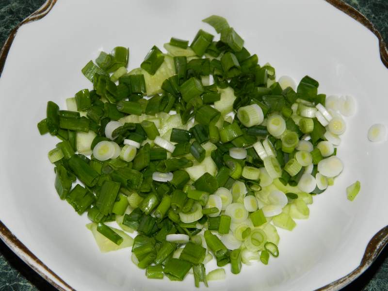 Salata de legume cu leurda