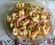 Tortellini cu sunca, smantana si cașcaval-13