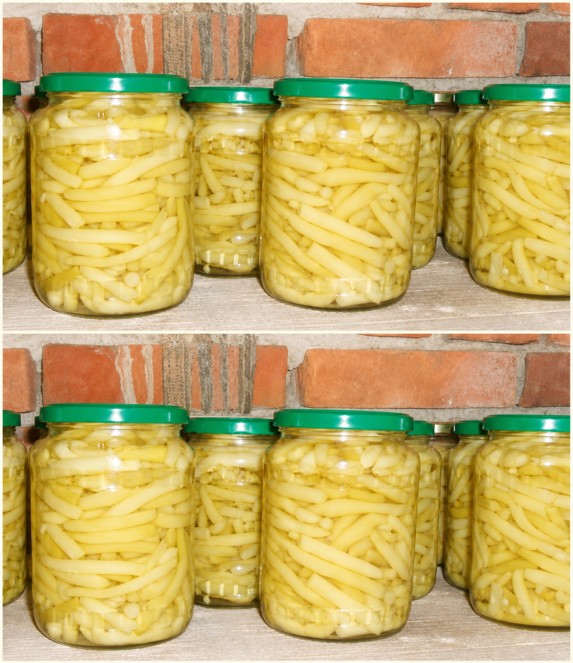Fasole pastai, conservata pentru iarna