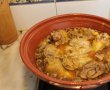 Tajine de pui cu prune si caise uscate-6