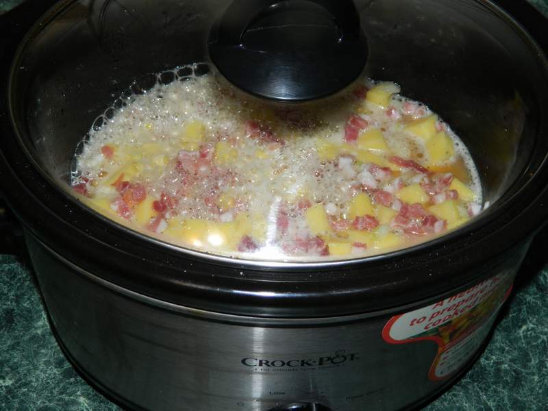 Tortilla cu bacon la slow cooker Crock-Pot