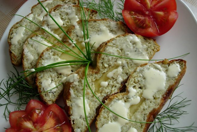 Chec din varza cu mozzarella