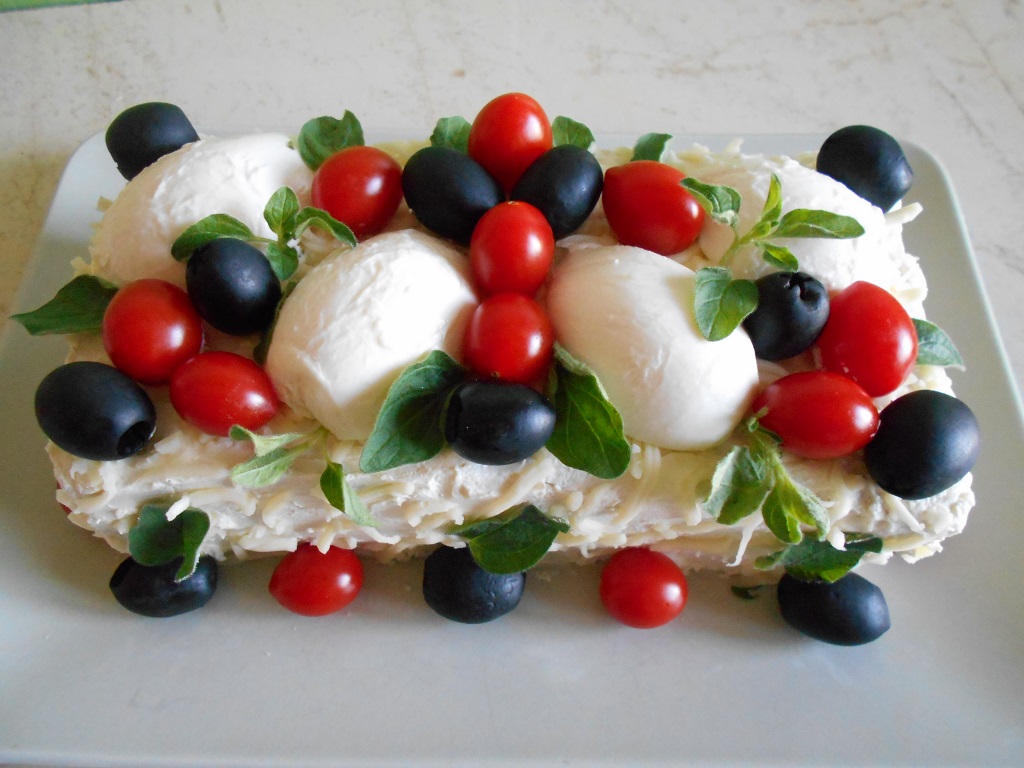 Aperitiv tort Mozzarella