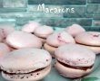 Desert macarons in cuptor pe gaz-8