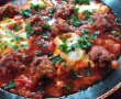 Shakshuka cu chiftele-0