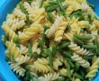 Salata calda cu fusilli, fasole verde si carnita de vitel-12