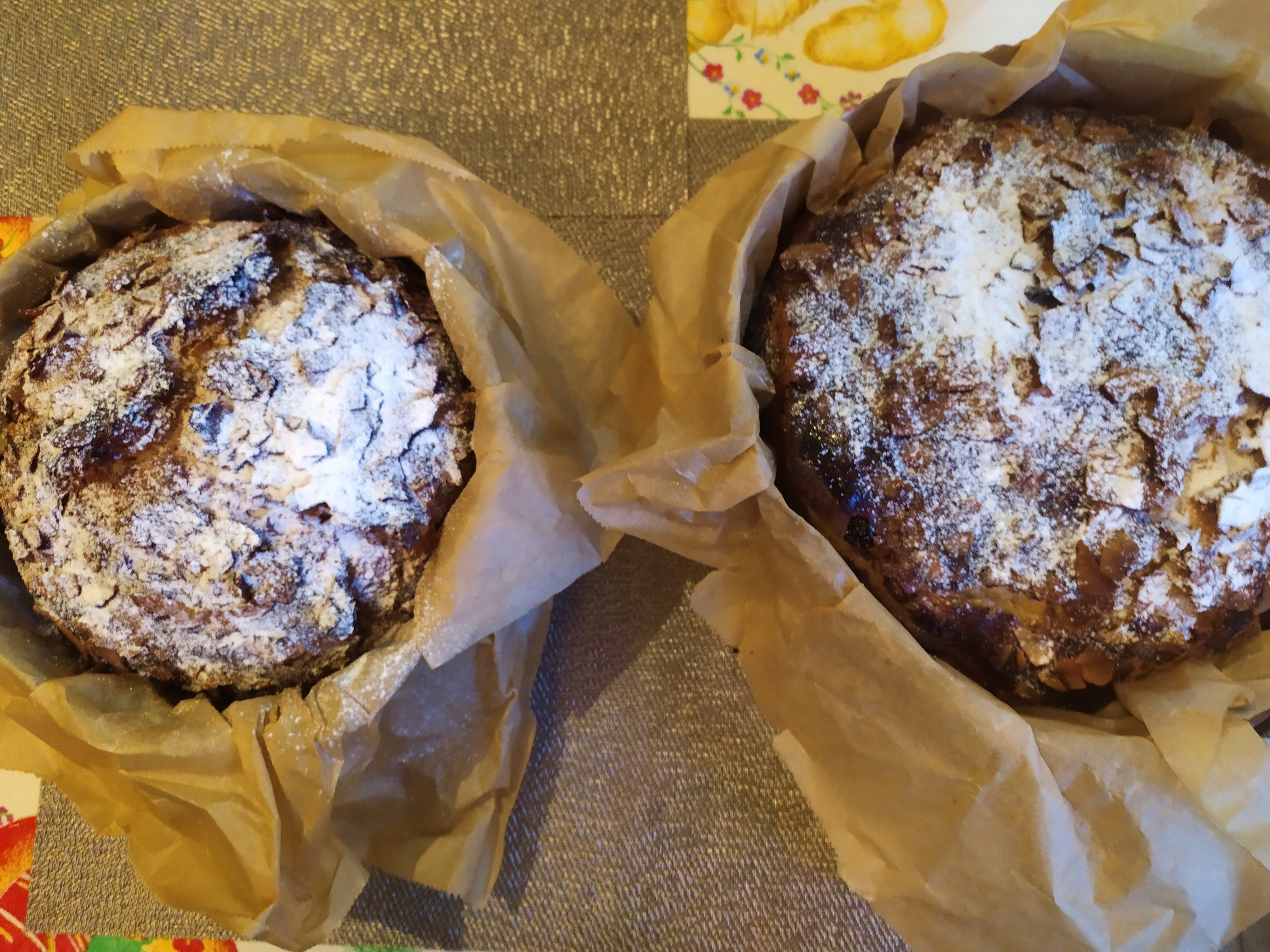 Desert panettone cu fructe confiate