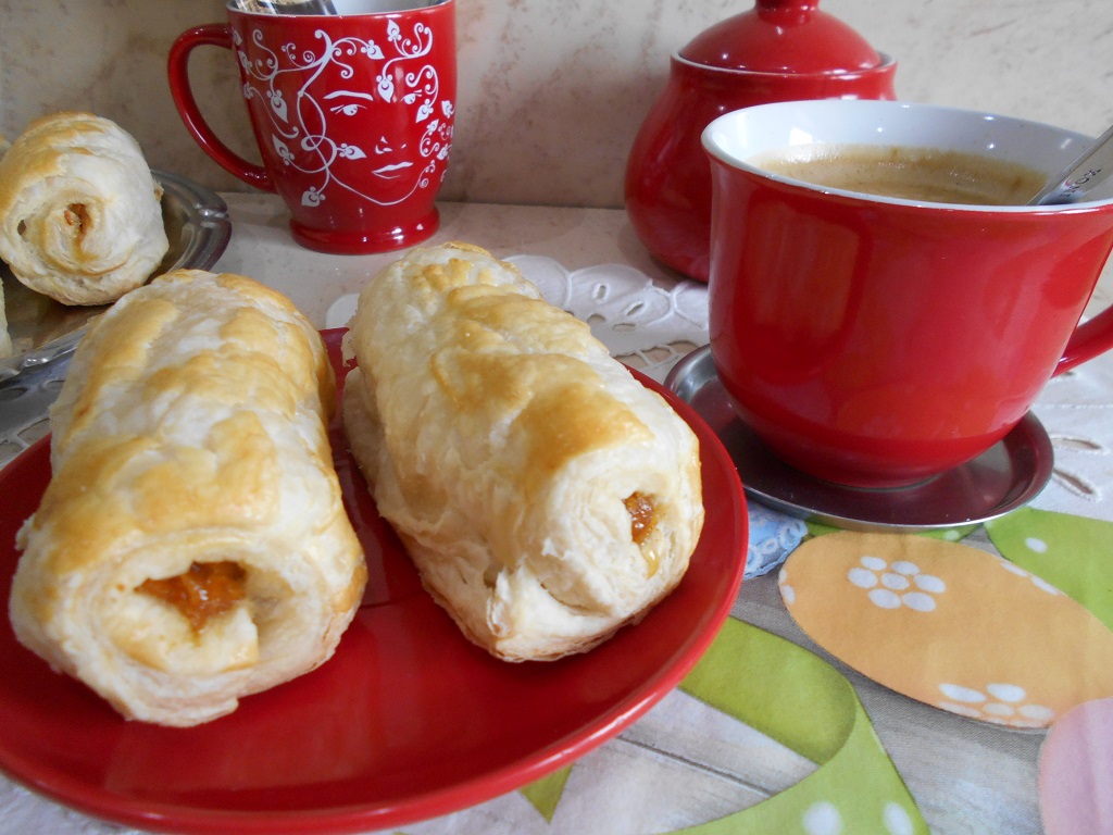 Desert strudel cu dovleac si stafide