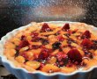 Desert tarta cu fructe de padure si mandarine-12