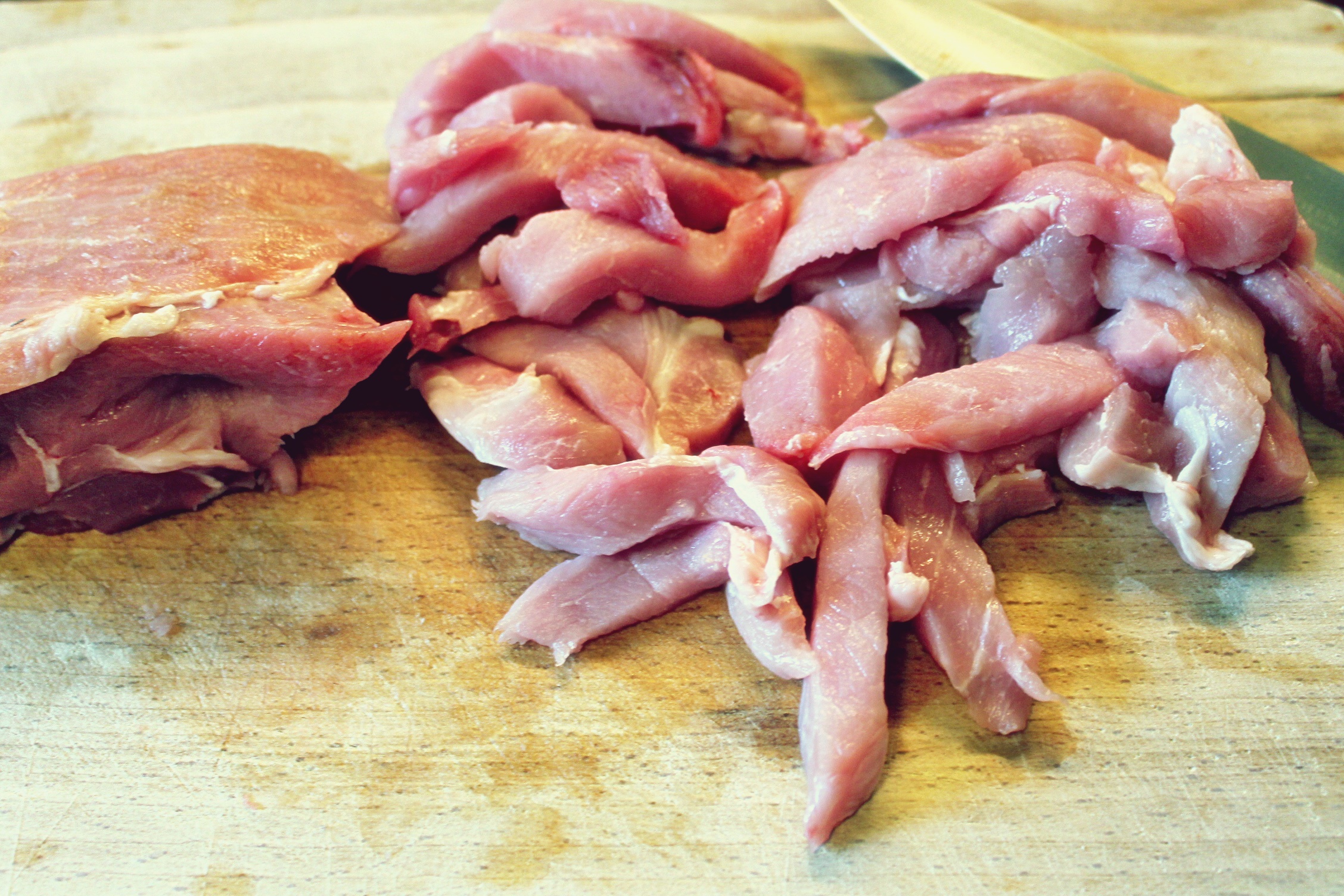 Stroganoff din carne de porc si ciuperci la slow cooker Crock Pot