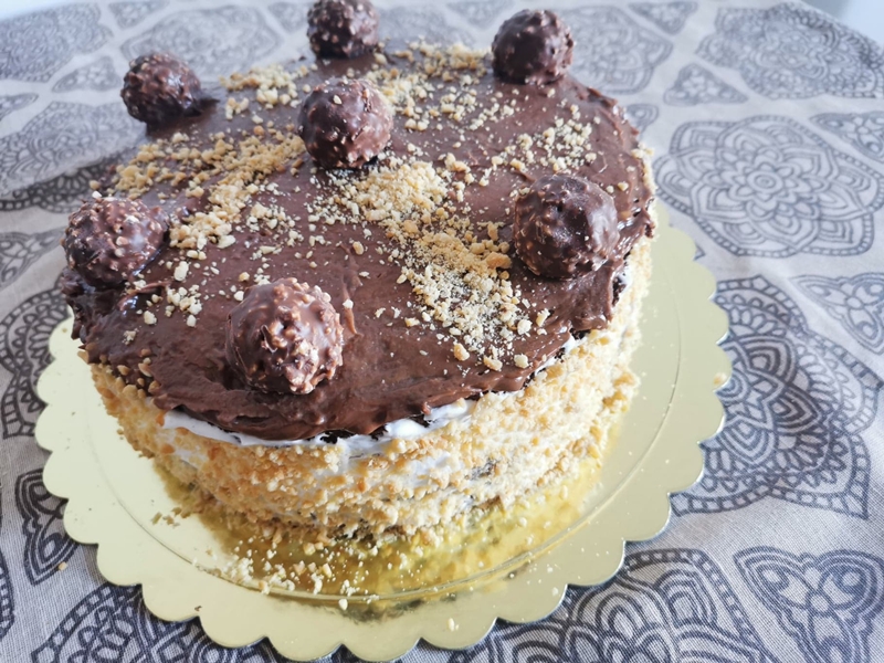 Desert tort Ferrero Rocher