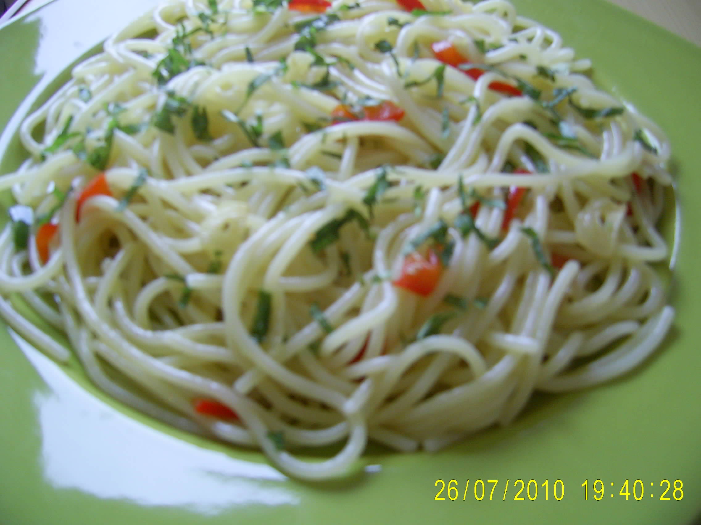 Spaghetti aglio,oglio&peperoncino