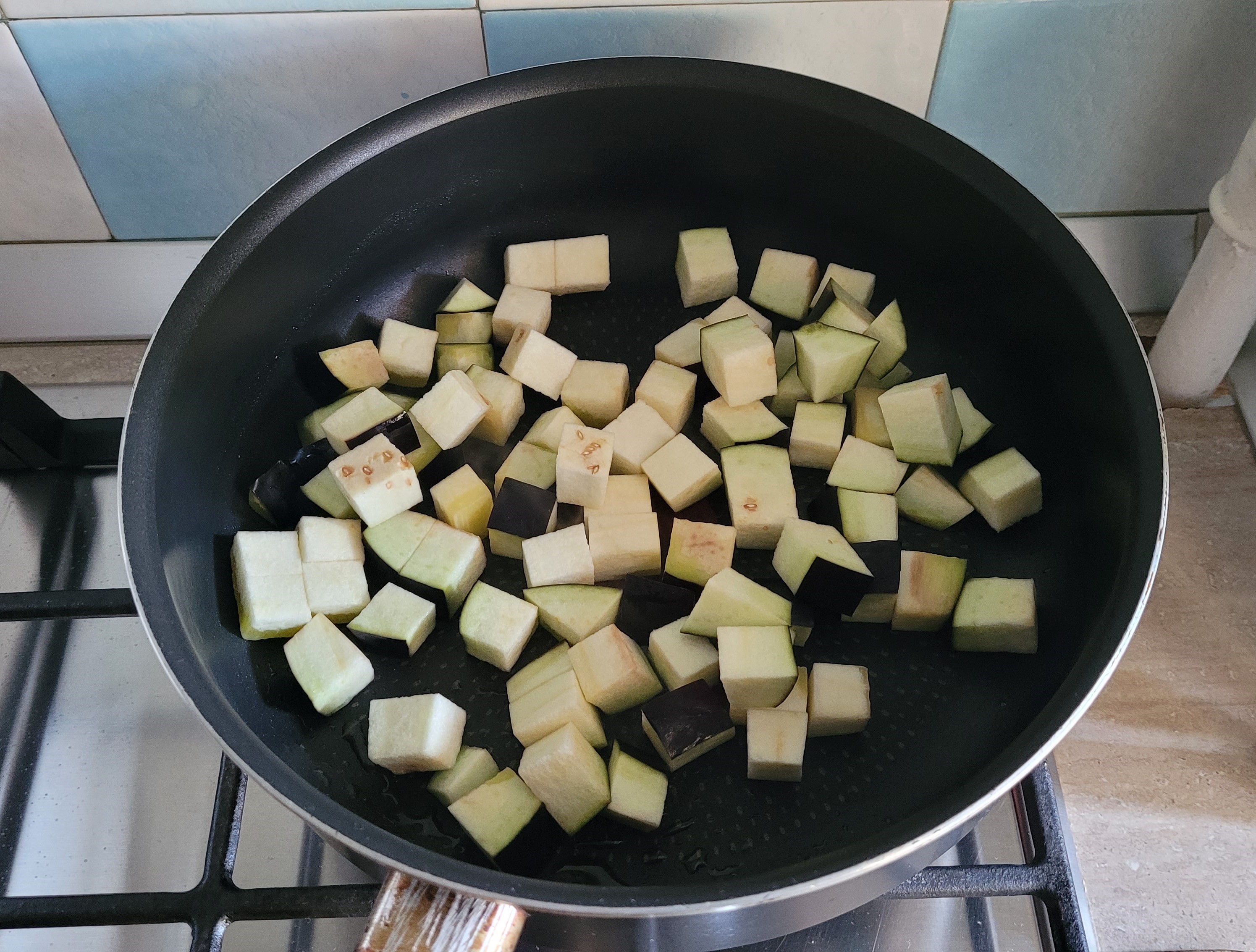 Caponata siciliana - Tocanita de vinete cu rosii si masline