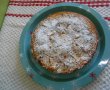 Desert clafoutis cu mere si stafide-10