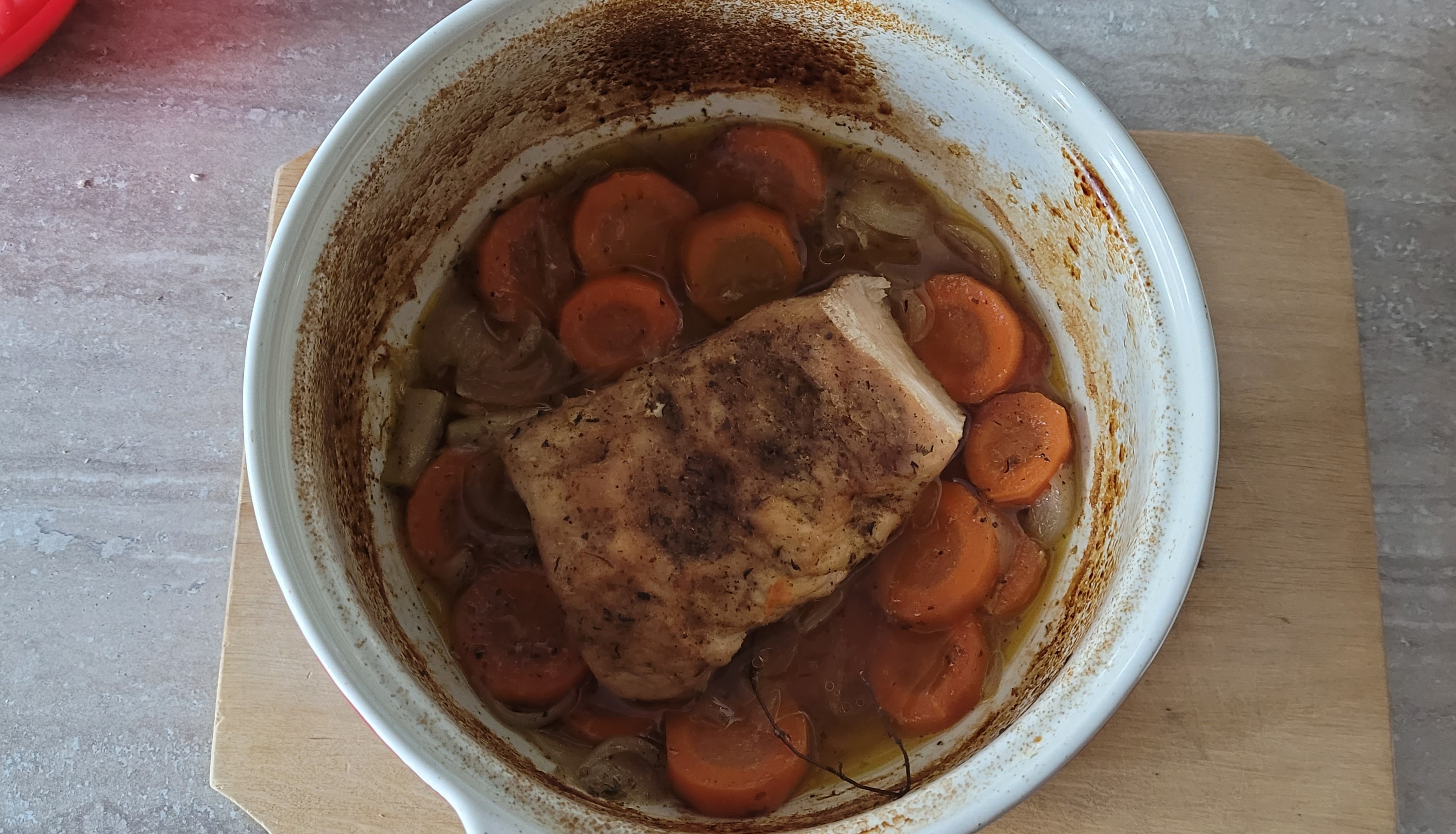 Cotlet de porc la cuptor, in vasul ceramic Crock Pot