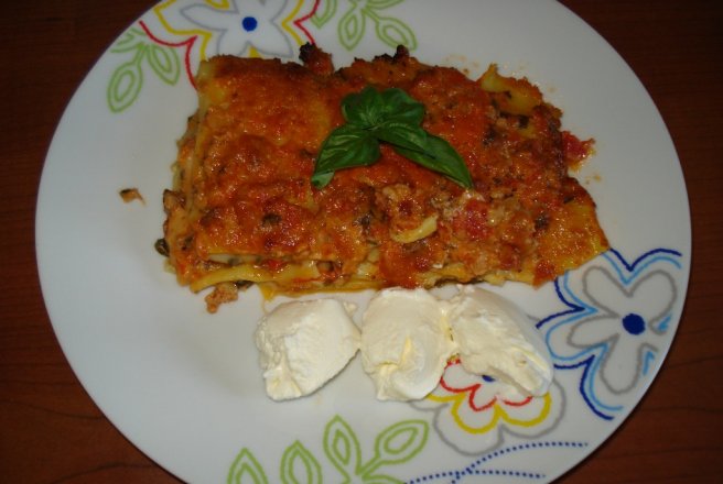 Lasagna cu carne tocata