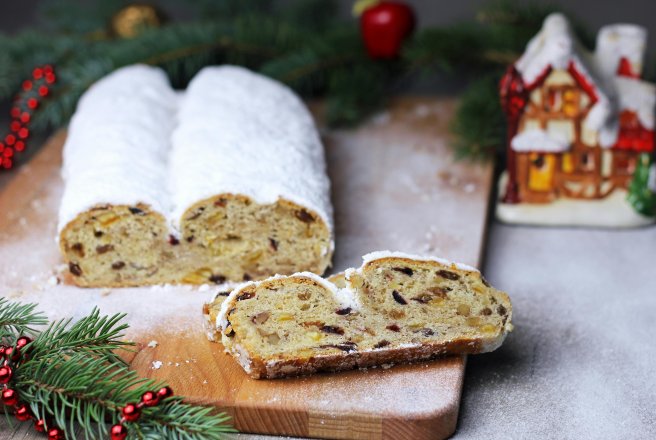 Cozonac Stollen - Reteta clasica pentru desert traditional german de Craciun