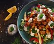Salată cu cartofi dulci și gorgonzola - Rețeta ușoară și savuroasă-1
