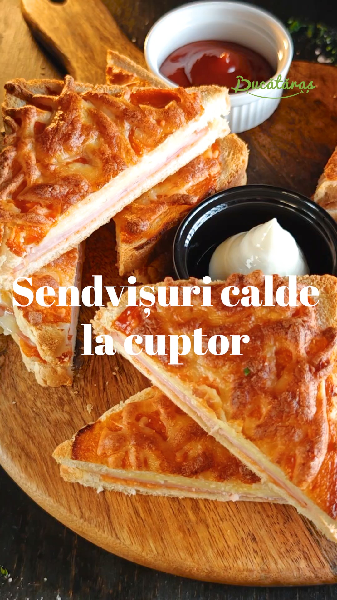 Sendvișuri calde, la cuptor - Ușor de făcut și savuroase