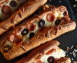 Hotdog pizza - Cea mai savuroasă combinație de fast food la tine acasă-2