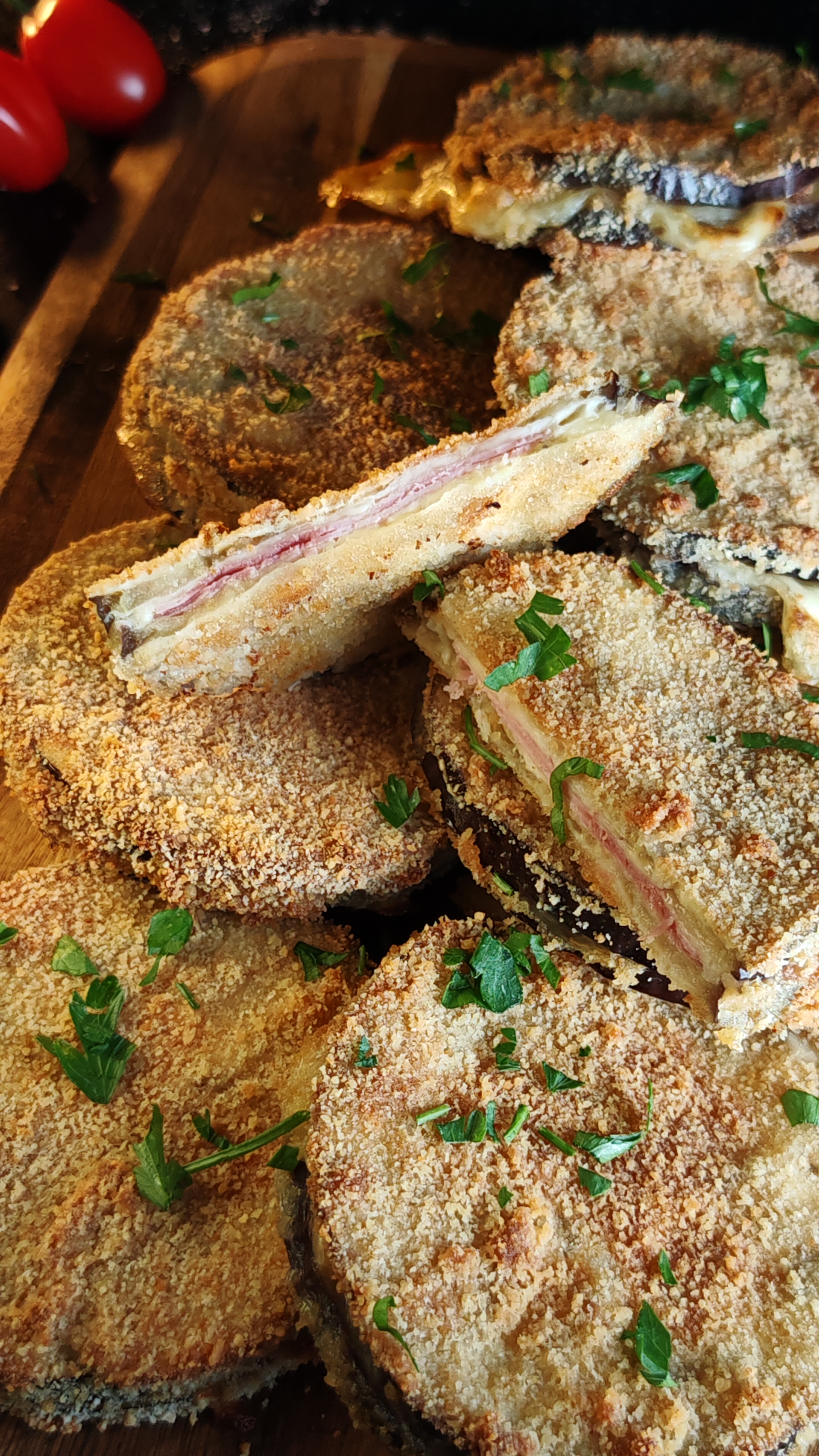 Cordon bleu de vinete - Varianta light și gustoasă