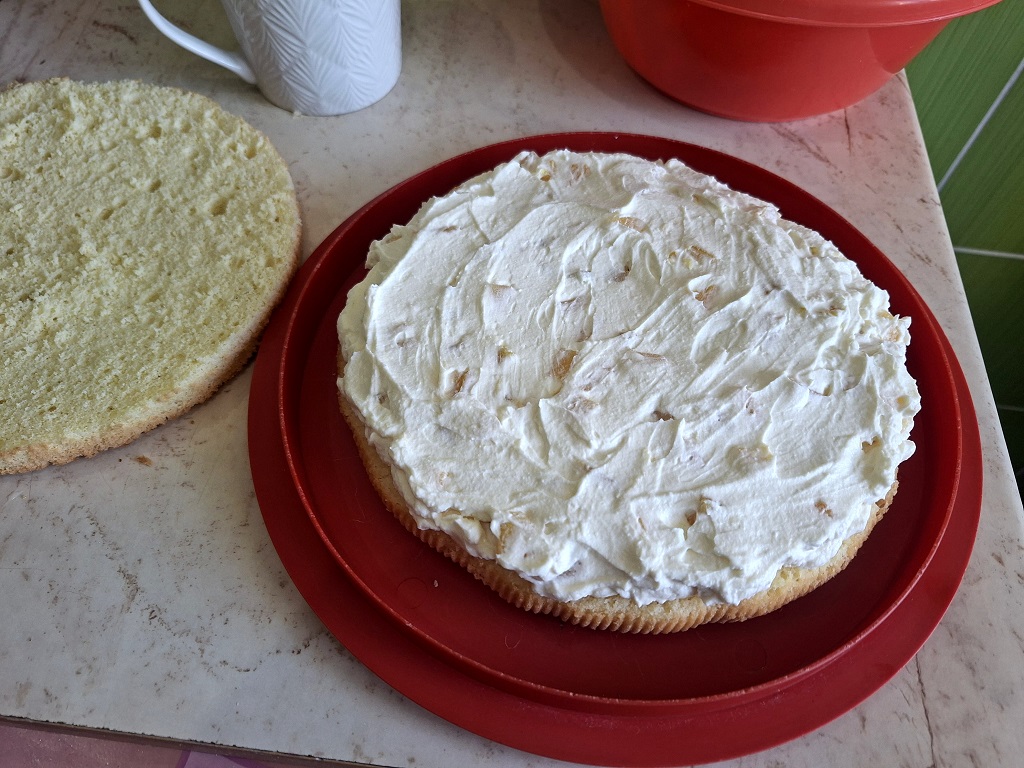 Tort Pina Colada - Reteta delicioasa cu ananas