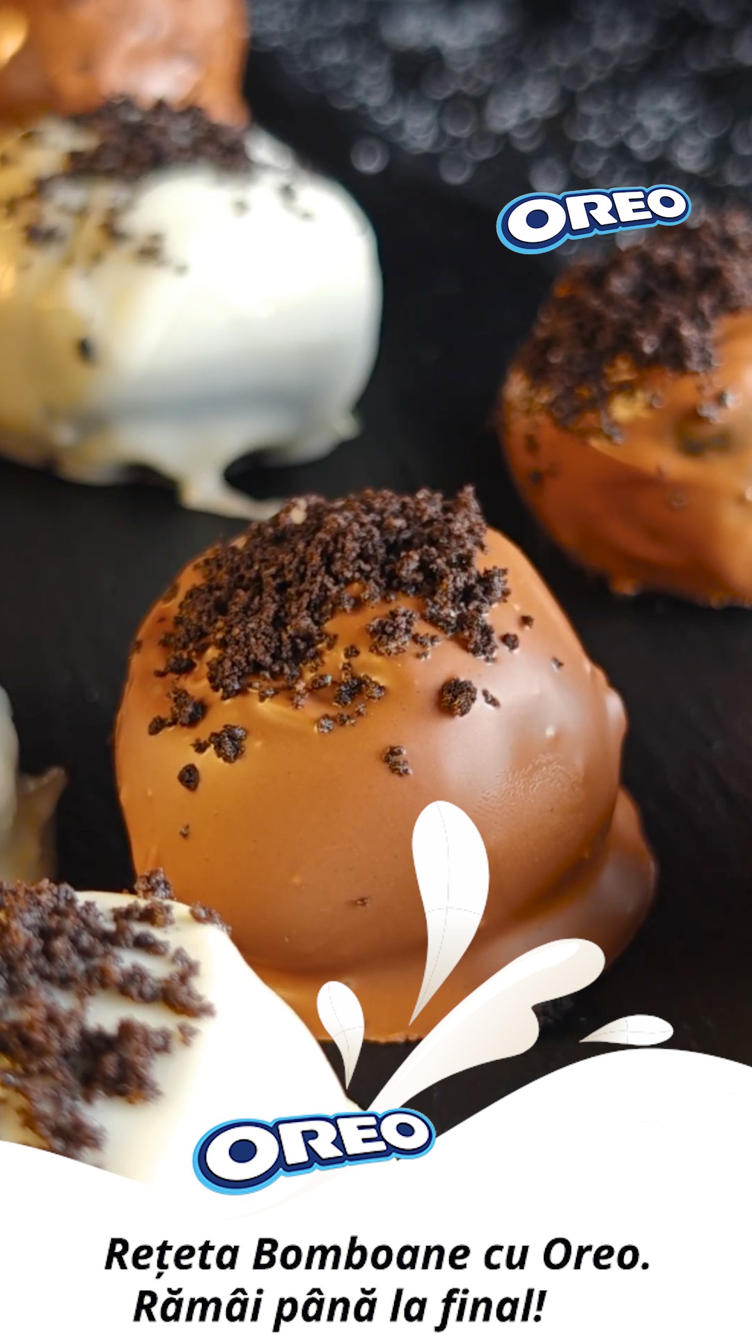 Bomboane cu Oreo - Desertul delicios fără coacere