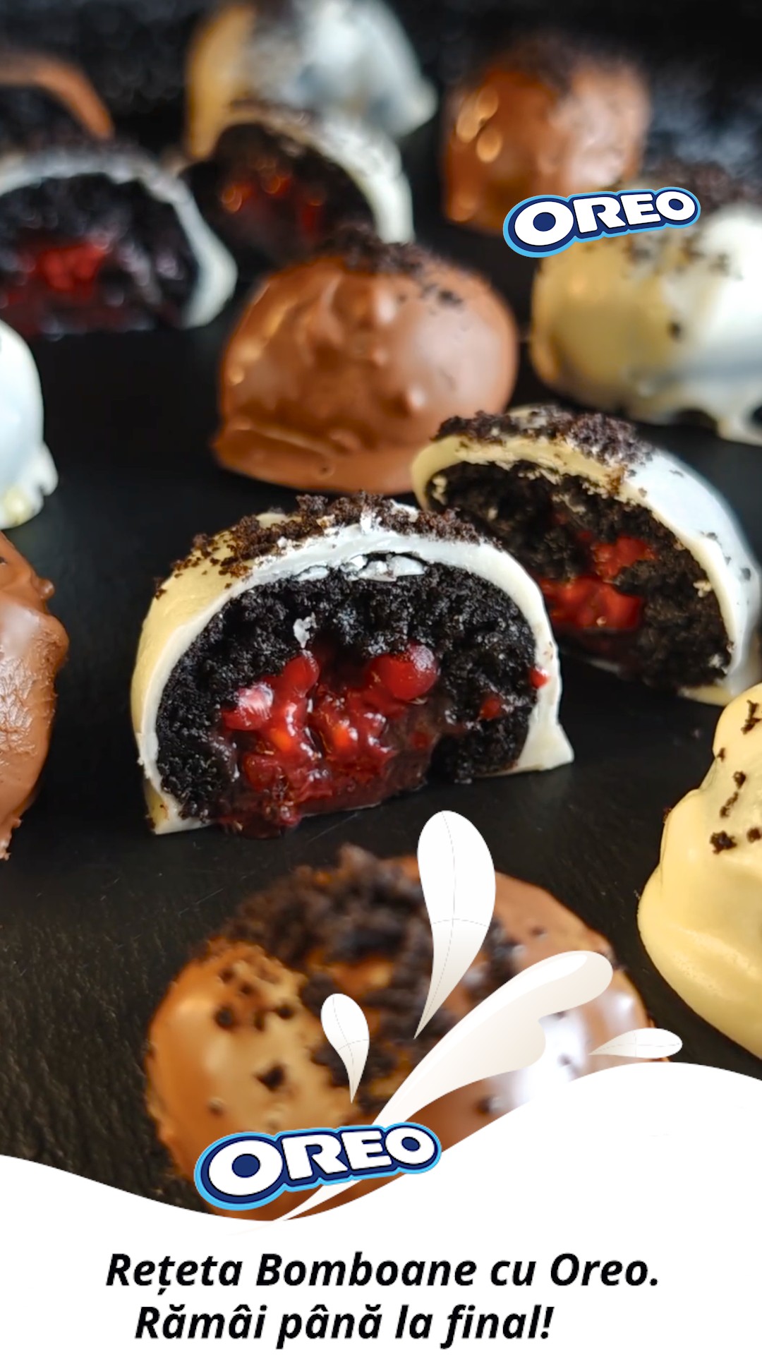 Bomboane cu Oreo - Desertul delicios fără coacere