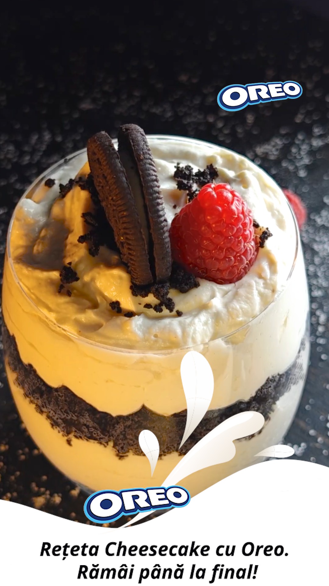 Cheesecake cu Oreo la pahar - Rețeta delicioasă și rapidă