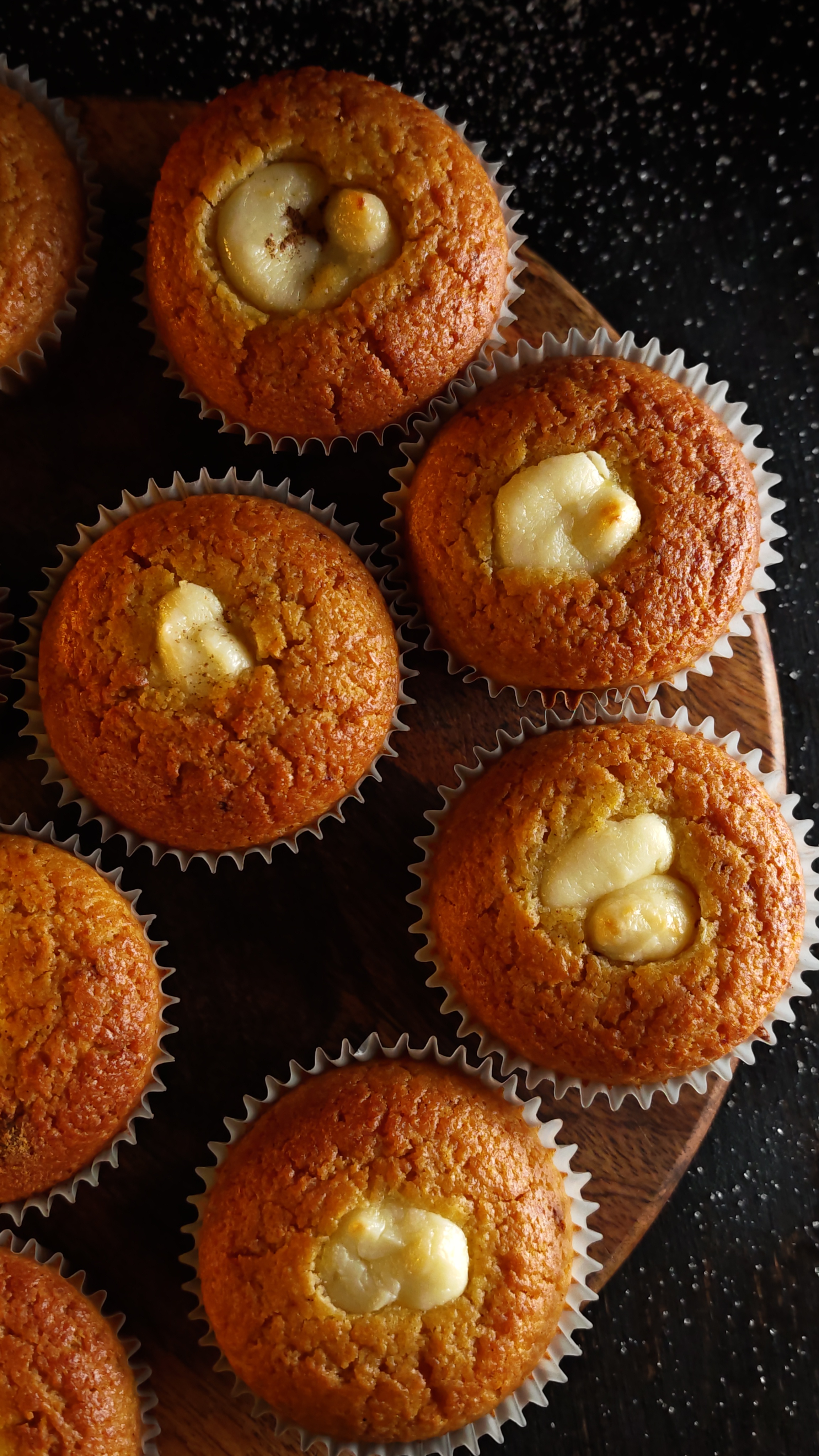 Brioșe cu dovleac și cremă de brânză - Pufoase, fragede și aromate